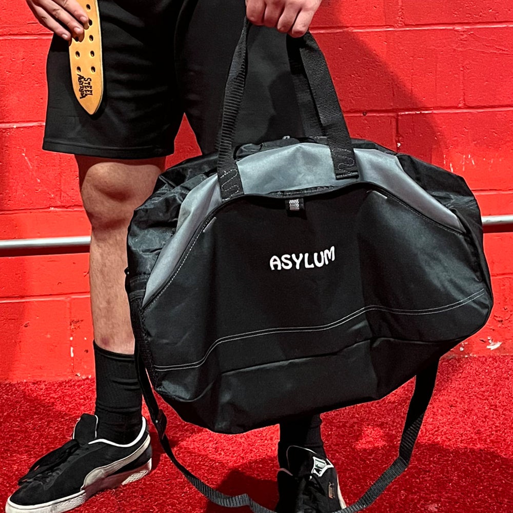Asylum Gym Duffle Bag Steel Asylum