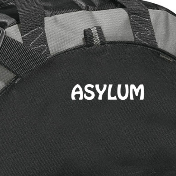 Asylum Gym Duffle Bag Steel Asylum